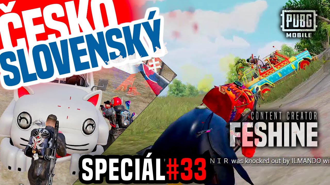 Spousta srandy CZ/SK Speci&aacute;l #33 | FESHINE | PUBG MOBILE CZ | 6FINGER | EU | HANDCAM | FULL GYRO