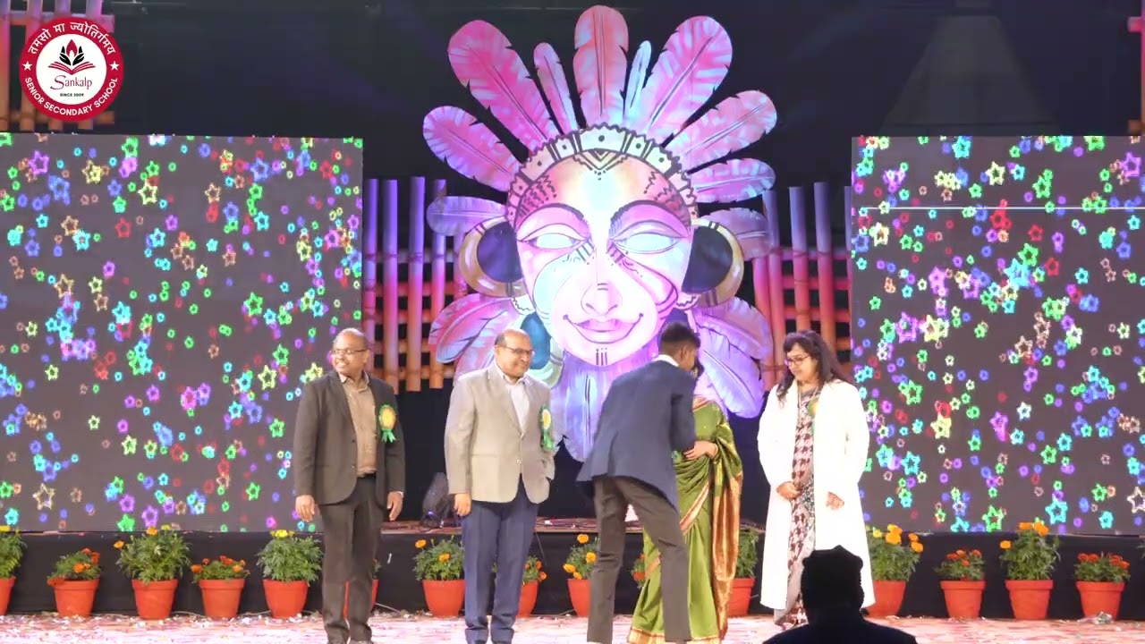 26 & 27 Vote Of Thanks and  national enthem || Annual Day 2025-26 || Sankalp Senior Secondary School