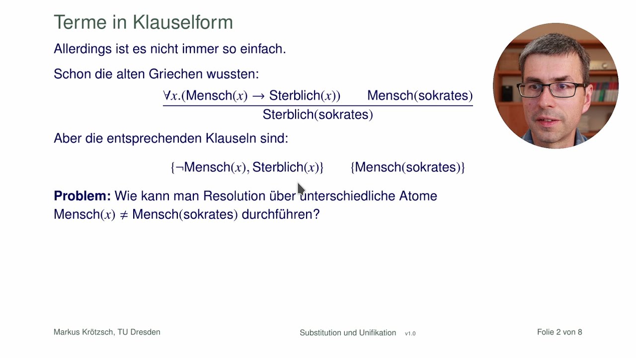 Substitutionen und Unifikation