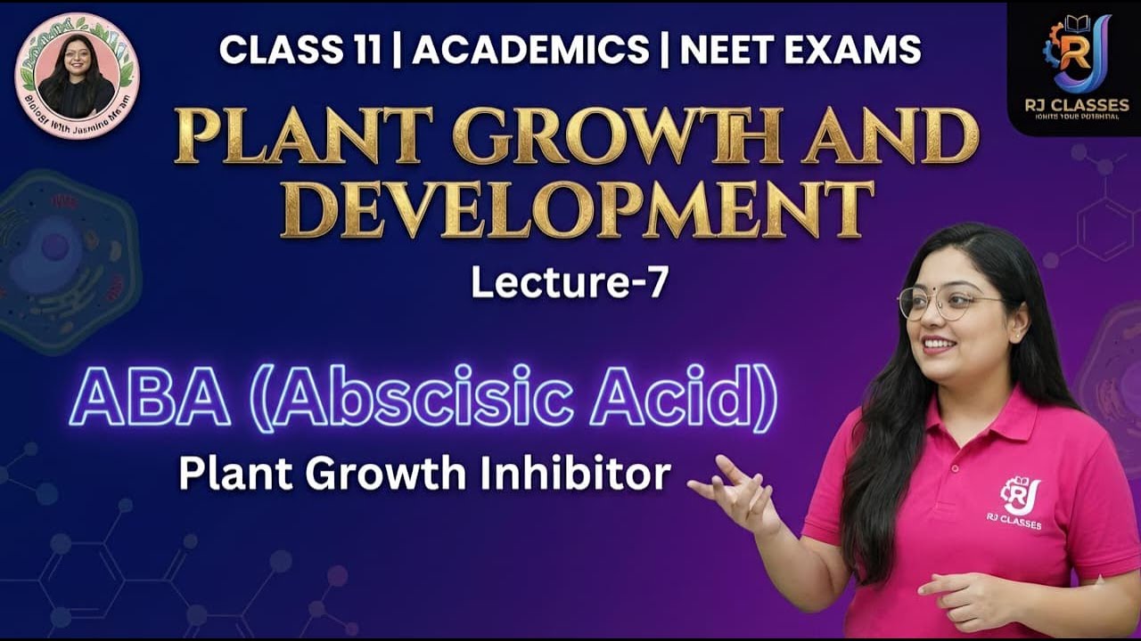 Lecture-7 Plant Growth & Development i.e ABA (Plant Growth Inhibitor)