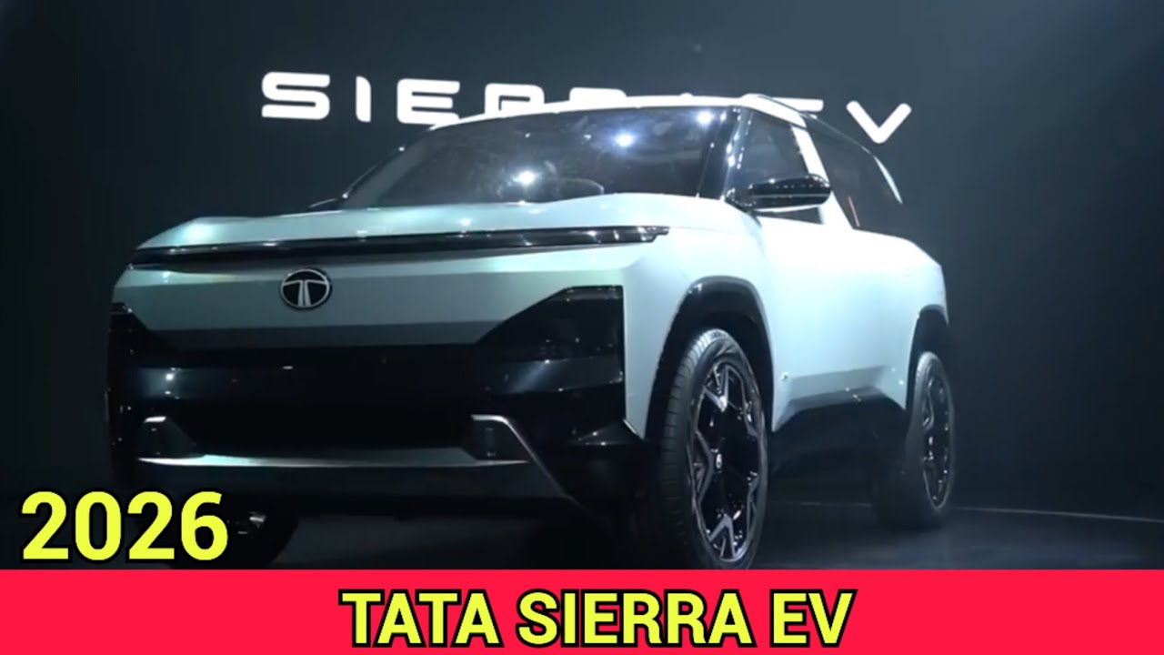 Tata Sierra EV Launch Date In India 2026 🔥| Tata Sierra EV Price, Features & Range
