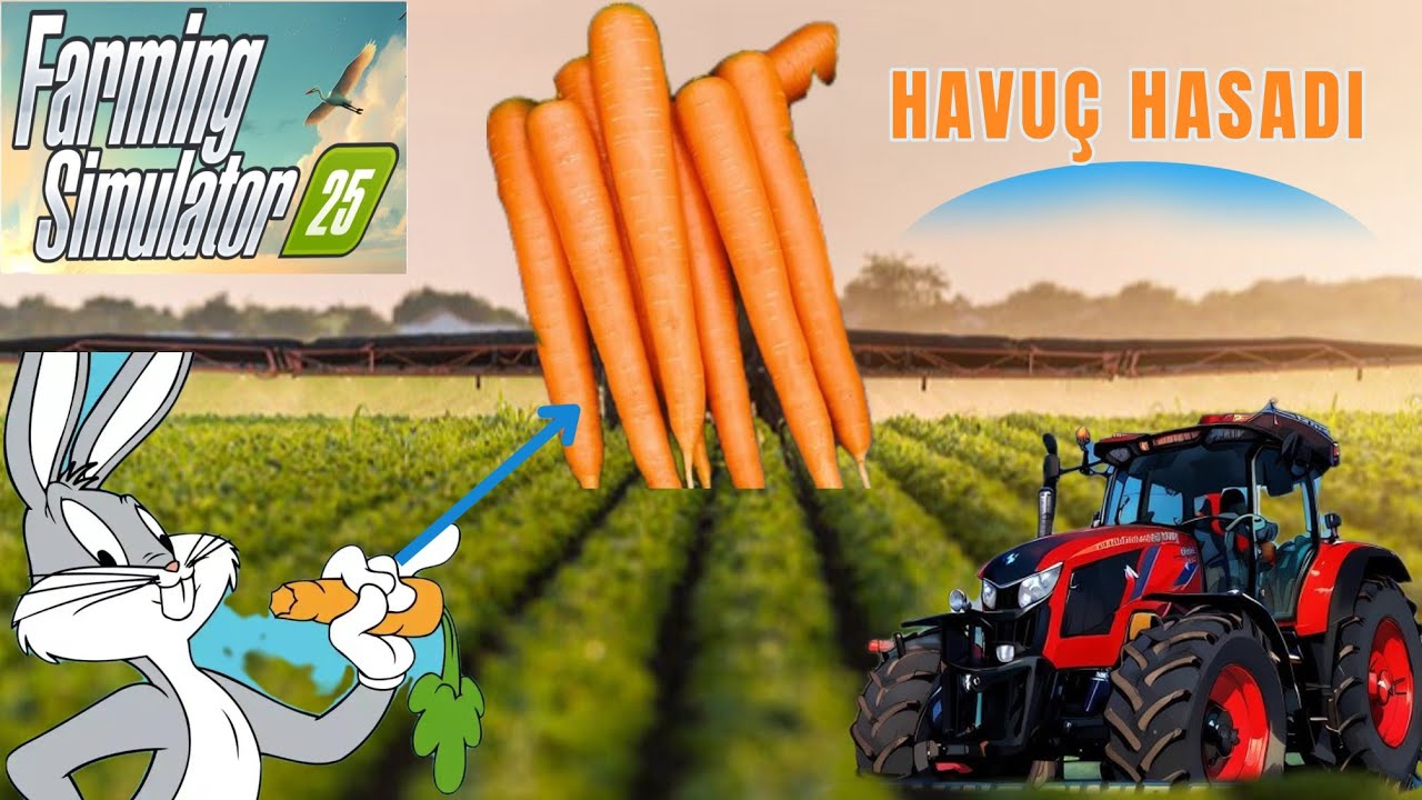 HAVUÇ HASADI VE MAKİNALARIN DEĞİŞİMİ VE ÖZELLİKLERİ FARMİNG SİMULATOR 25