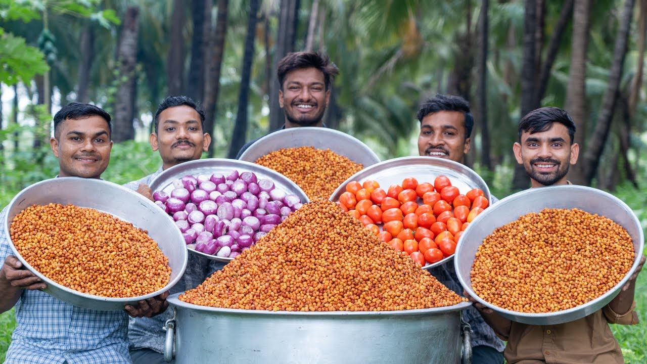 CHANA MASALA | Dhaba Style Desi Chana Masala | Full Gujarati Dish | Village Rasoi