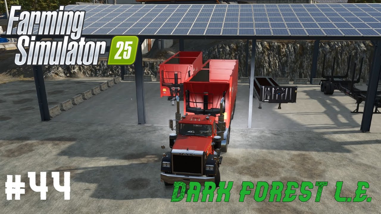 Nuevo Camión, Remolque y Cobertizo, Vendiendo Virutas / Dark Forest L.E. #44 / FS25 Timelapse
