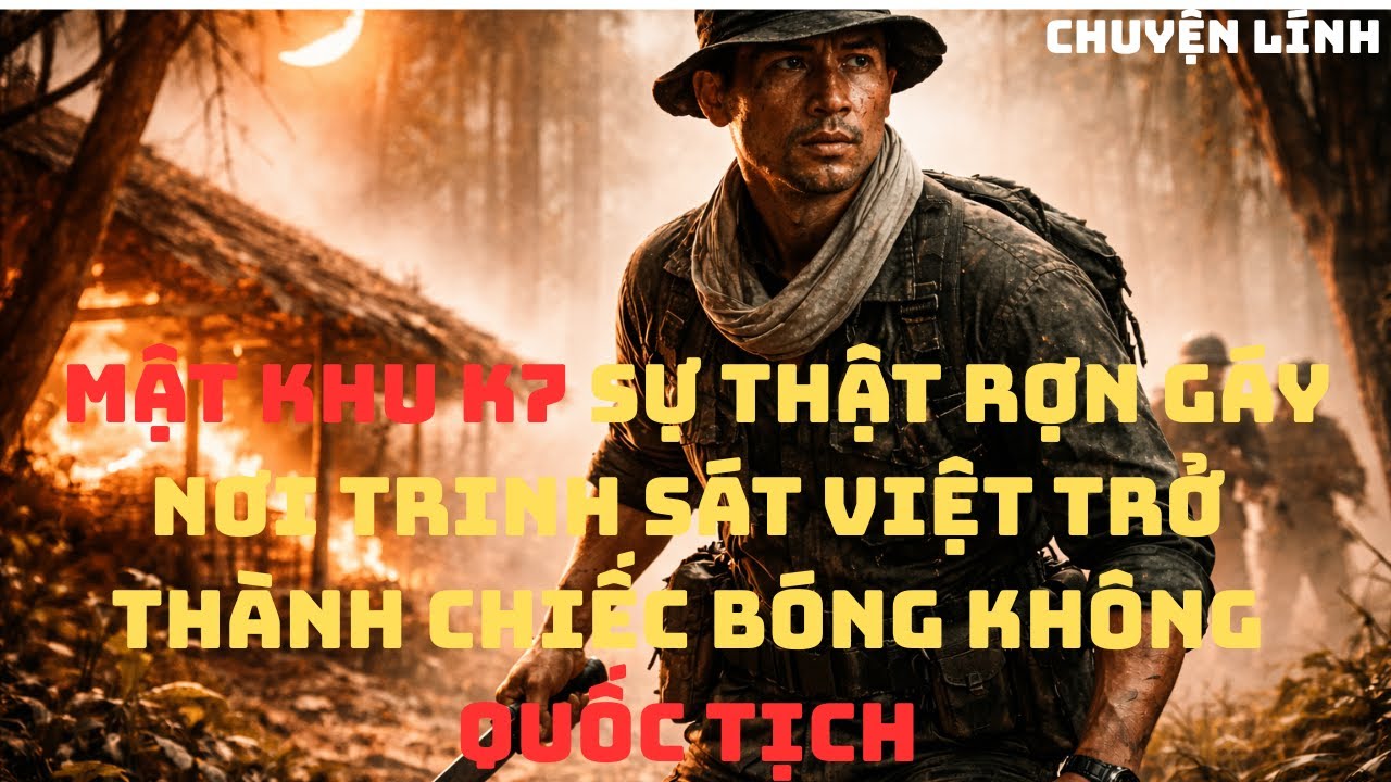 Sự Thật Rợn Gáy Về Mật Khu K7 _ Nơi Trinh Sát Việt Trở Thành Chiếc Bóng Không Quốc Tịch..