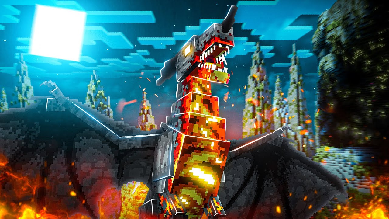 The ULTIMATE Minecraft Dragon Mod?!...