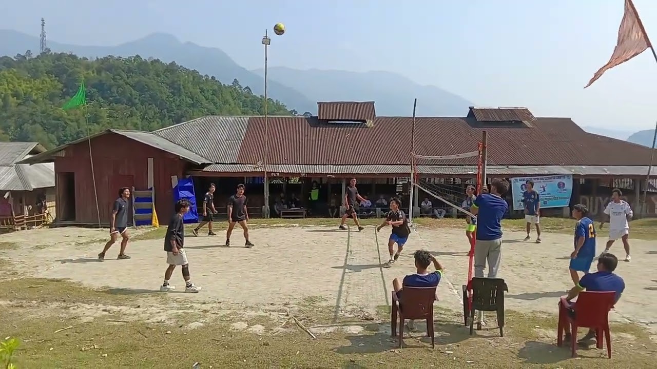 Kaying uying gedi volleyball tournament 🏐🏐  sirum vs tumi bari