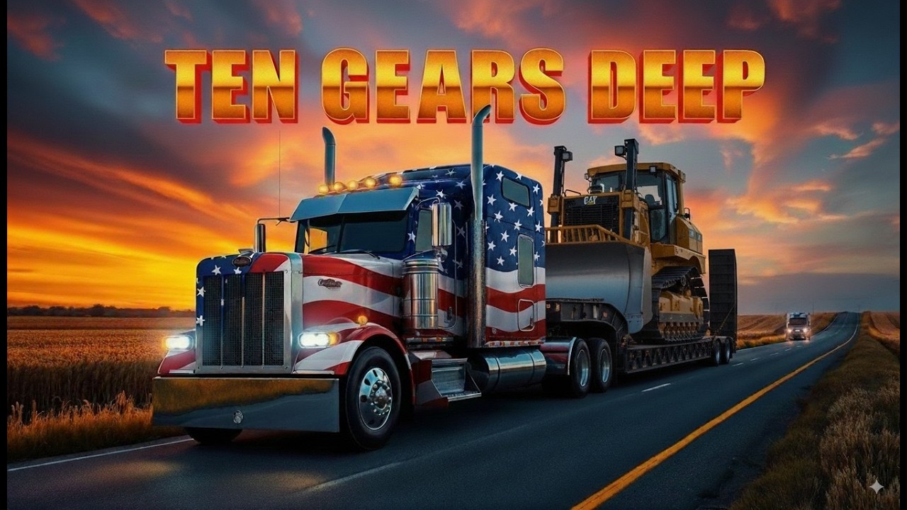 🔥 Ten Gears Deep | Outlaw Country Rock Trucking Anthem