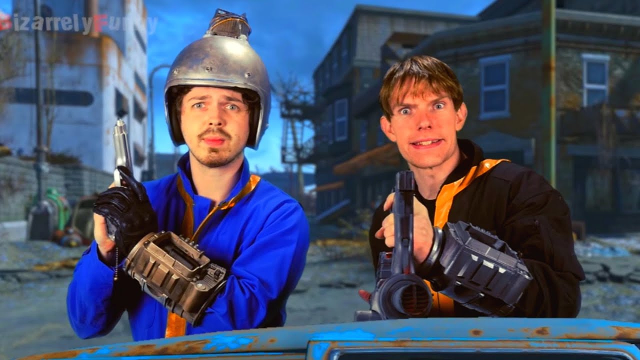 Video Game Flaws - Fallout 4 (Live Action Parody)