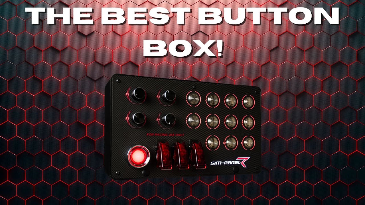 The Game-Changing Button Box! | Sim-Panel R Button Box Review