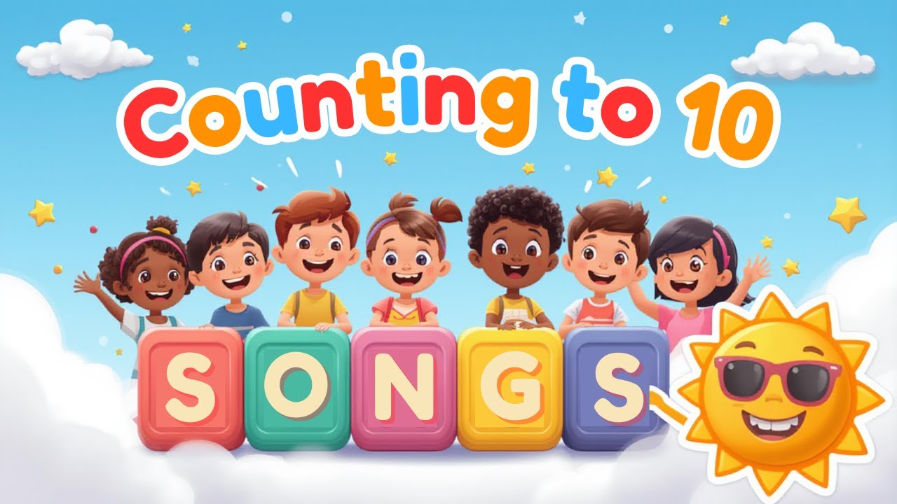 Learn to Count to 10 | Math Songs Compilation