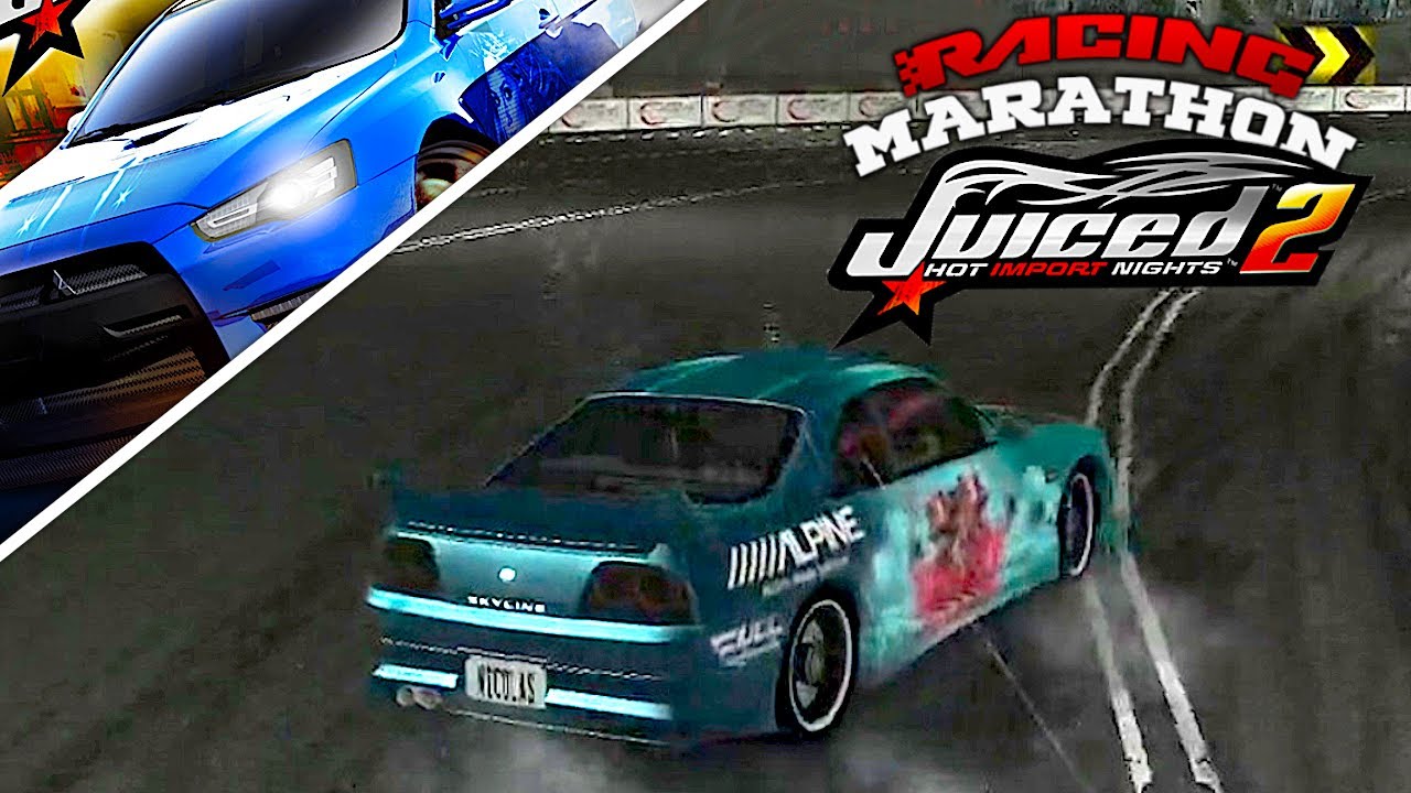 Hot Babes and fast JDM's! Juiced 2 - Racing Marathon 2020
