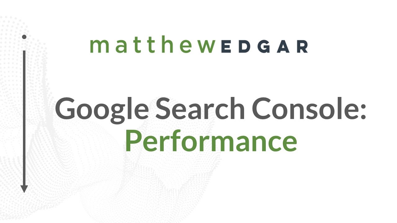 Google Search Console Performance Report