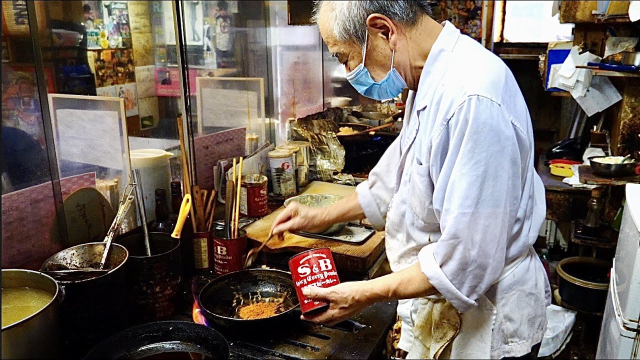 【思い出食堂】 アメ村ニューライトのセイロンライスと裏メニュー「チェホン」Japanese street Food