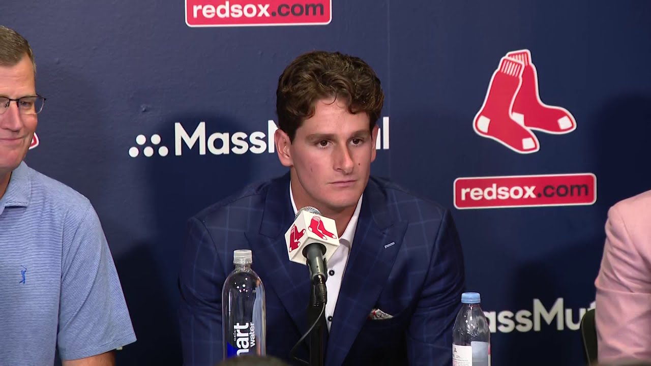 Roman Anthony, Red Sox discuss 8-year contract