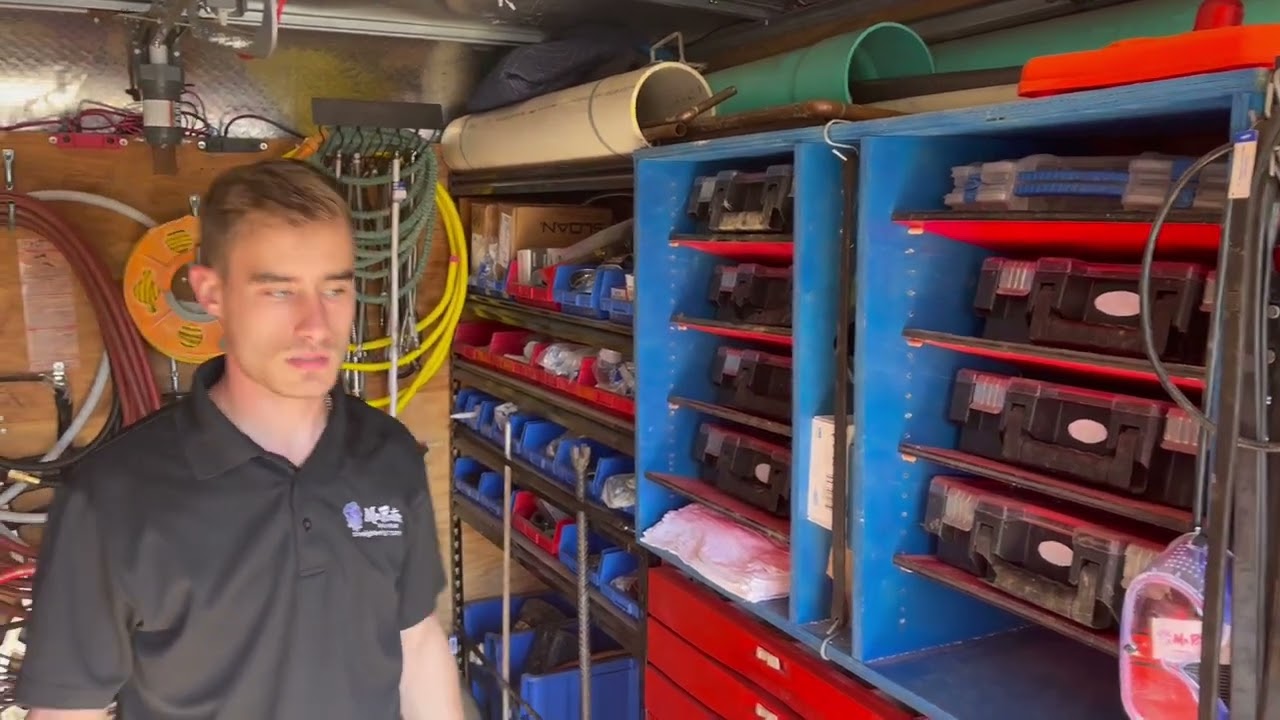 Best Ever Plumbing Truck Setup.