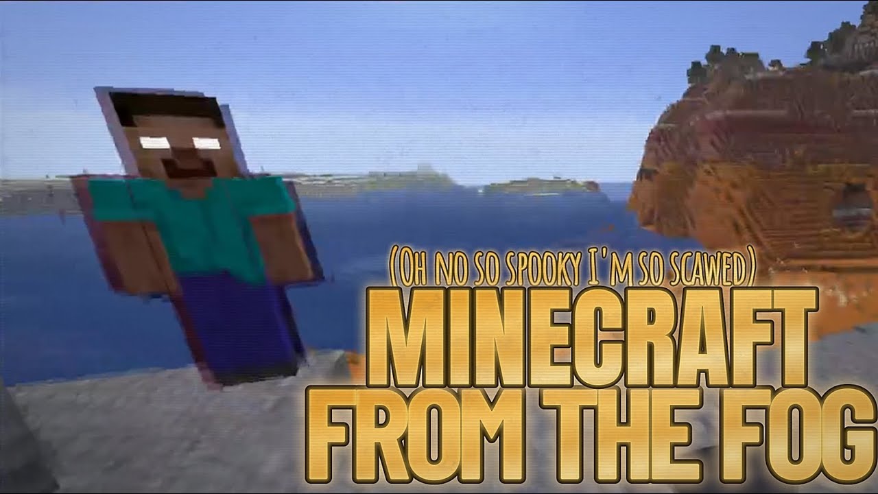 Playing Minecraft while Herobrine begs for attention