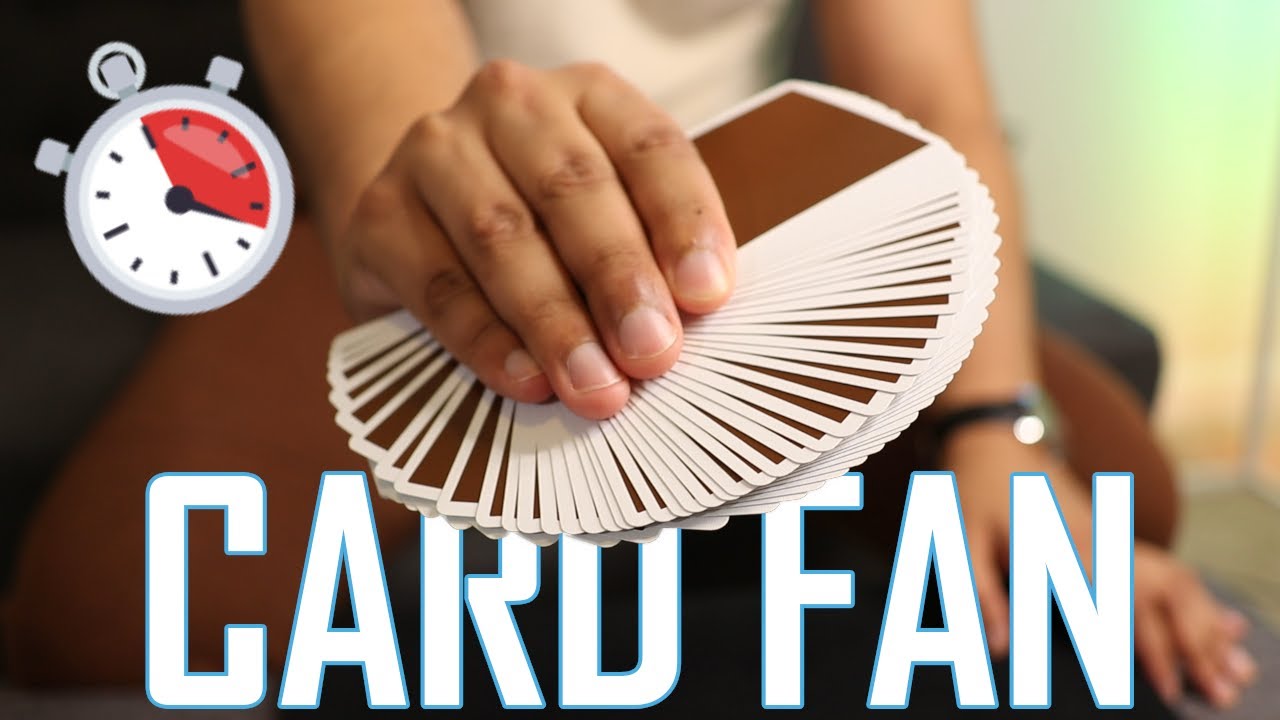 60 Second Challenge - Card Fans