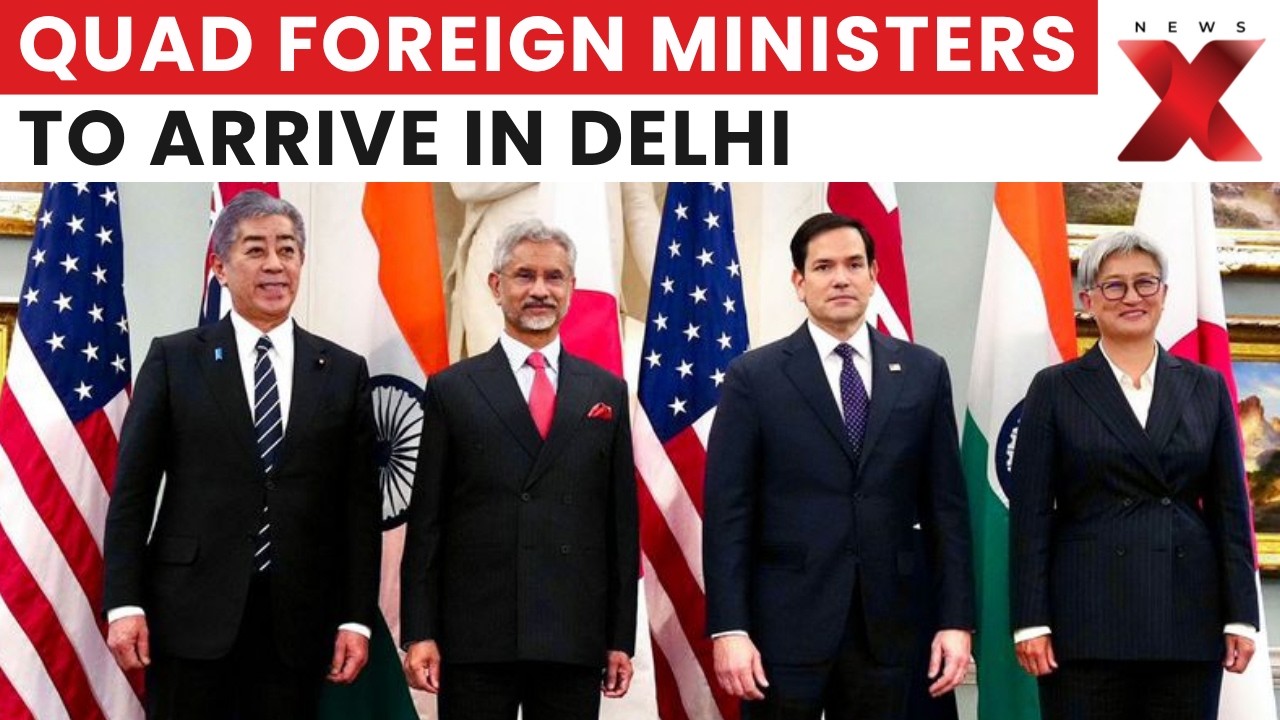 Japan, Australia Foreign Ministers Arrive In Delhi For QUAD Meet Tomorrow | Latest News | NewsX