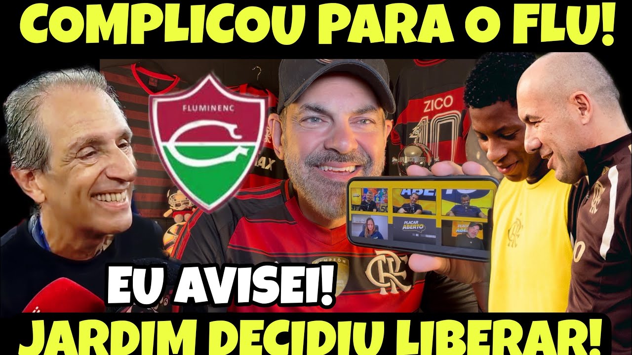 JARDIM DECIDIU LIBERAR! NOITE DE COPA! EU AVISEI QUE ERA MARACANAZO, FLU DESTRO&Ccedil;ADO E BAP AGRADECE!