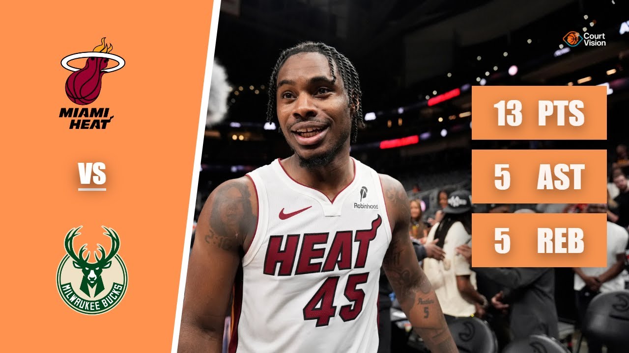 Davion Mitchell - 13 Points, 5 Assists, 5 Rebounds vs Bucks - 2025-26 Regular Season