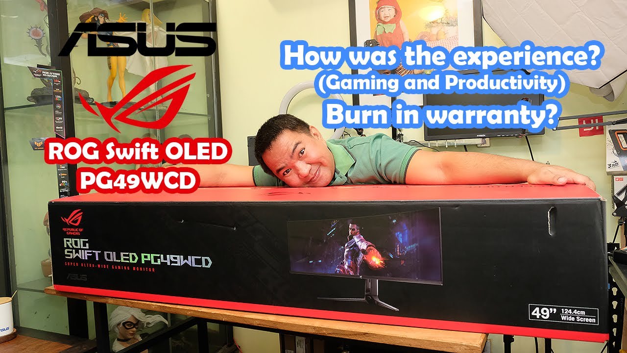 Игровой монитор ASUS ROG Swift OLED PG49WCD | JK Chavez