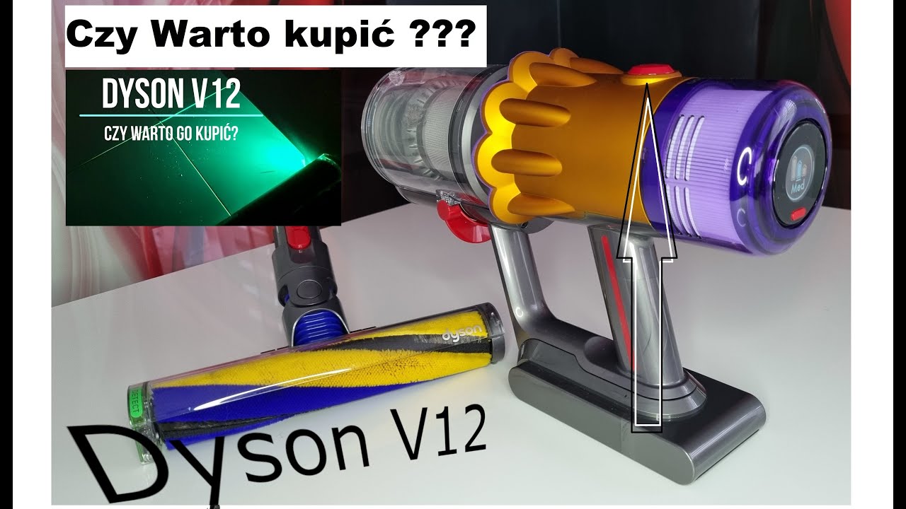 Dyson V12 najnowszy odkurzacz Dyson V12 absolute test i recenzja +zobacz opis filmu = reklamacja