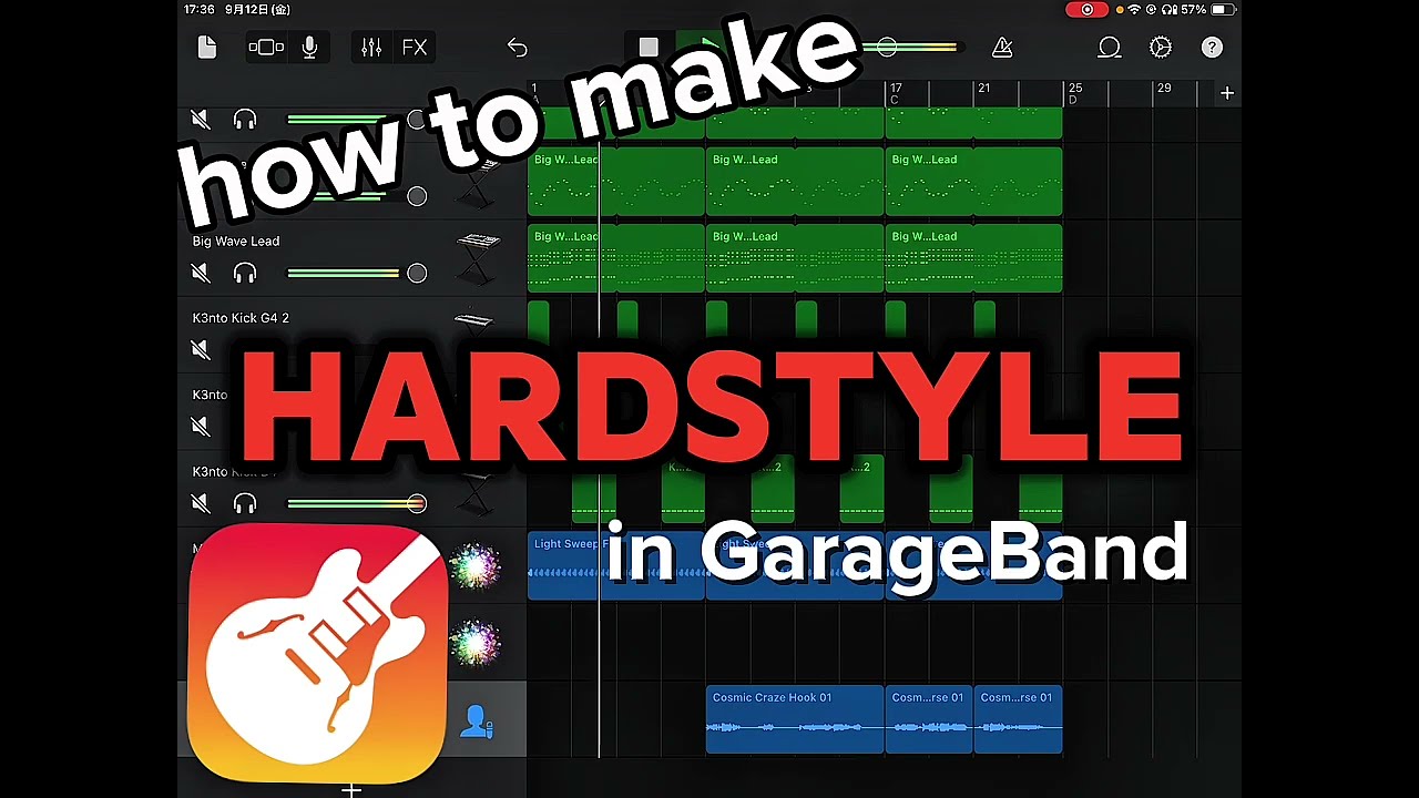3分くらいでわかる！hardstyleの作り方！【登録者50人記念】【hardstyle】