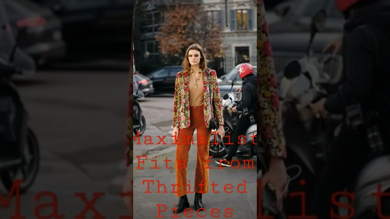 Maximalist Fashion Street Style #maximalist #fashion #shorts