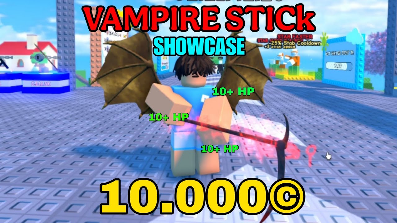 Stick Battles Roblox [Vampire Stick] - Showcase