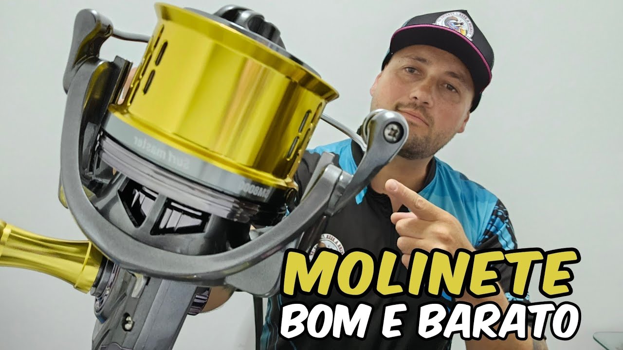 Molinete para Pesca de Praia Bom e Barato