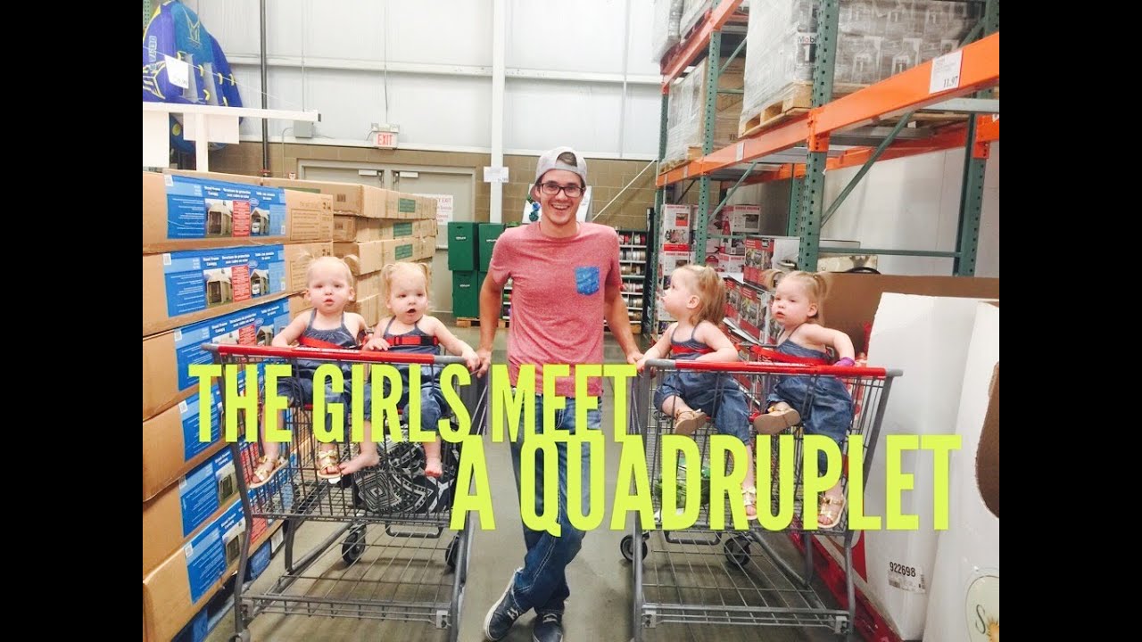 QUADRUPLETS FOUND A QUADRUPLET AT COSTCO
