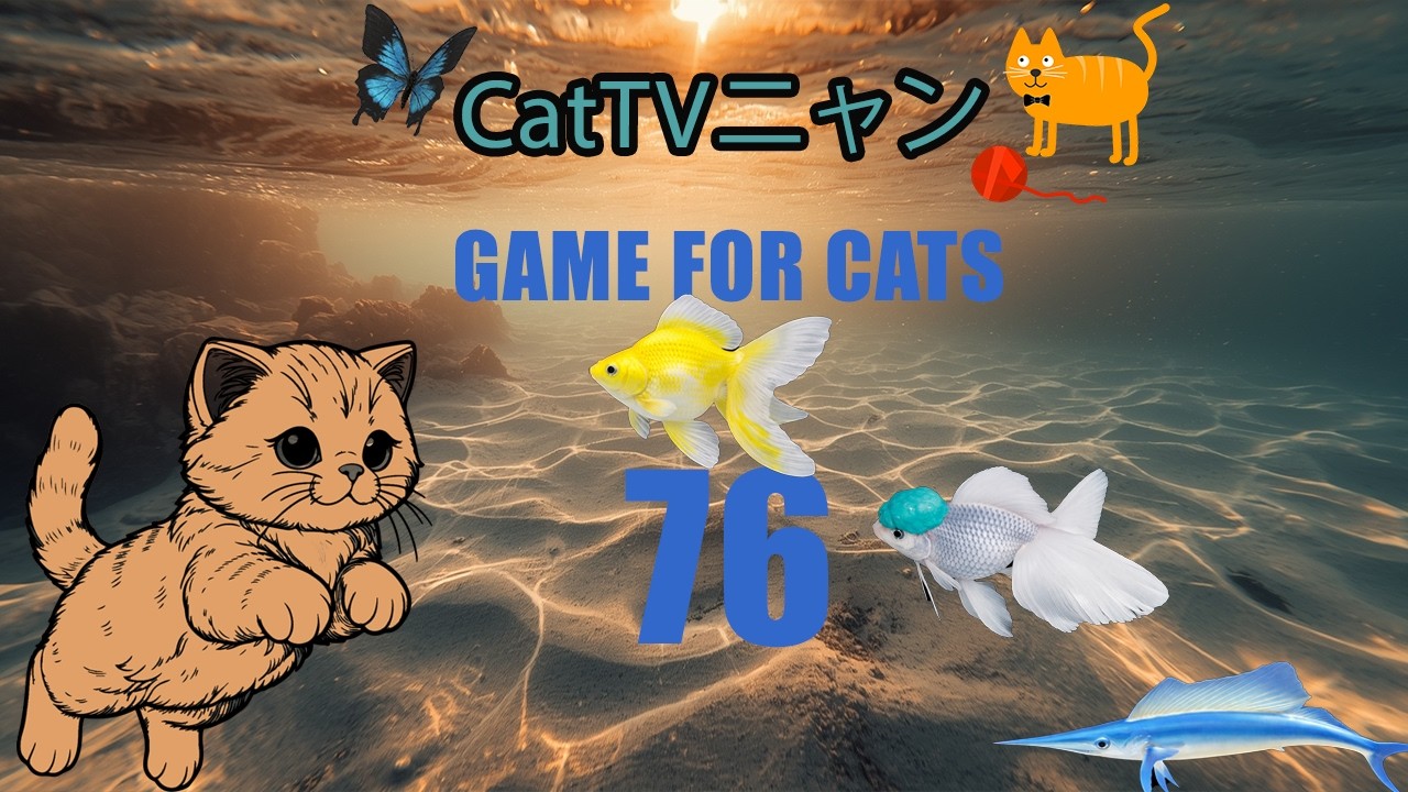 猫の本能全開！5時間の狩りタイム🎯 | CatTVニャン #76