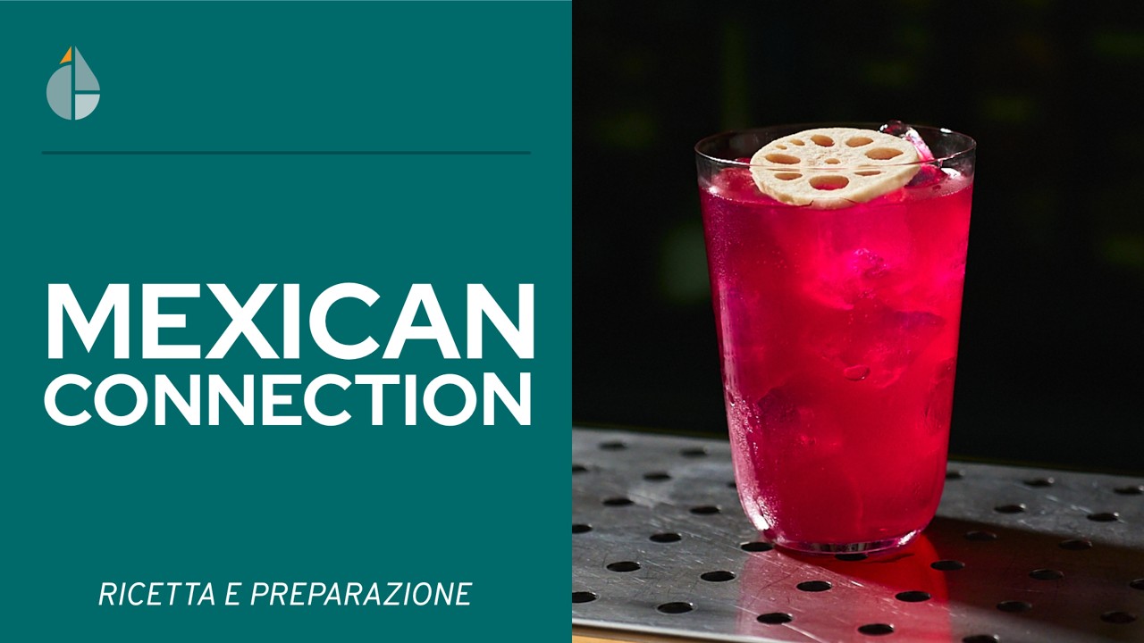 Mexican Connection: long drink con soda fermentata alla barbabietola rossa e Tequila
