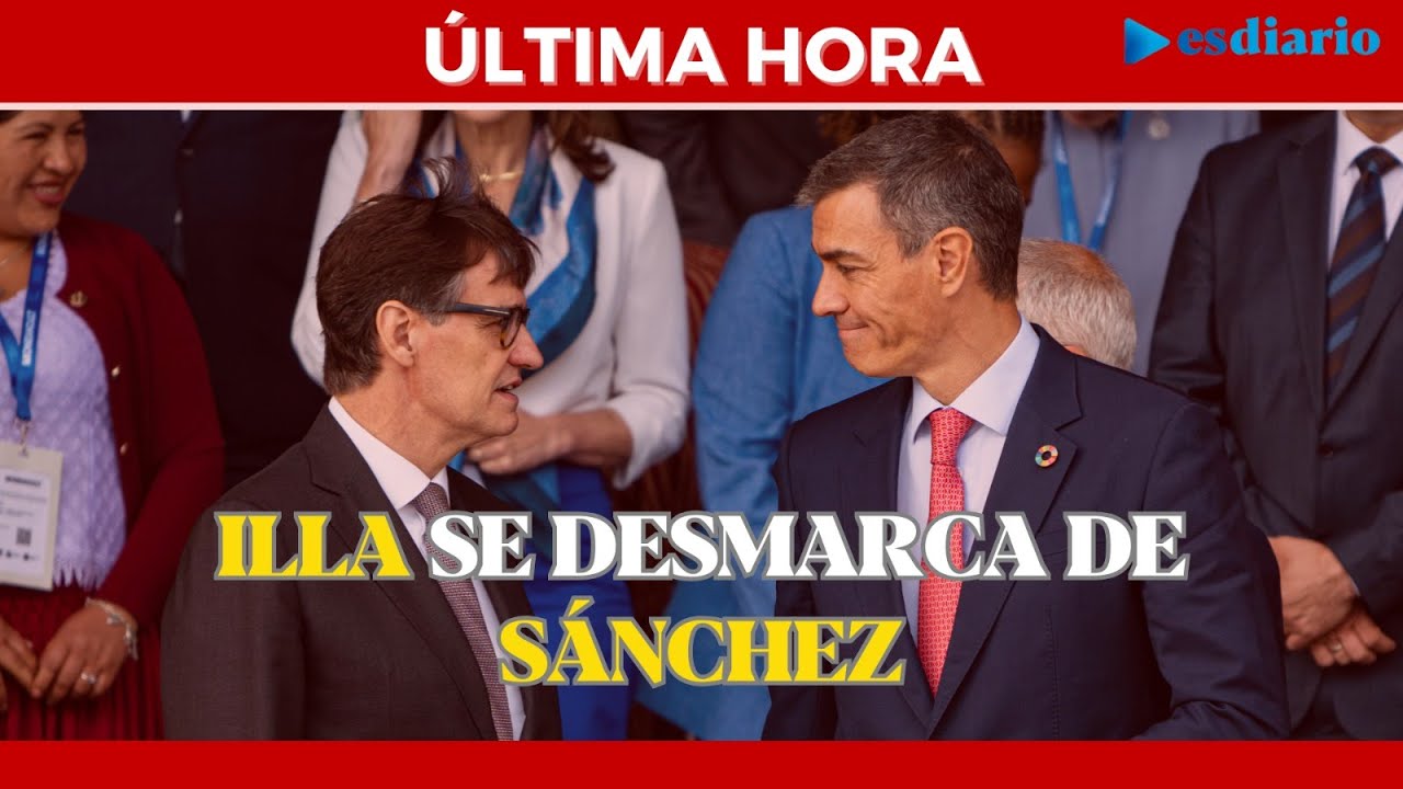 #&Uacute;LTIMAHORA Hasta Illa se desmarca de S&aacute;nchez con la corrupci&oacute;n : &ldquo;el PSOE y el PSC no son lo mismo&rdquo;