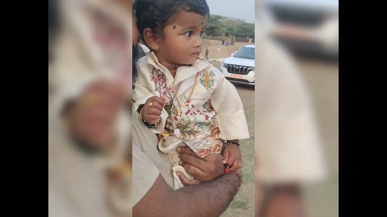 Little Shanmukha eyes full of wonder 😍🕉️ Shivaratri at Gangamma Temple 🔱Crowd 👥 | Dappulu 🥁 | Dances