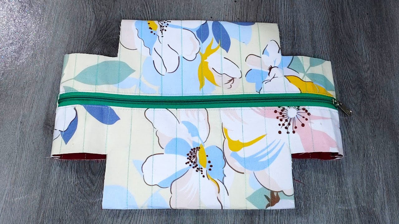 How to make easy method cross body seling bag at home