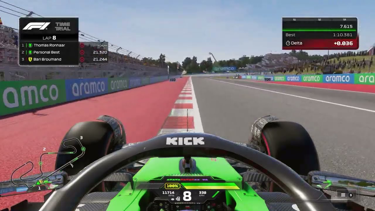 F1 24 SPAIN WORLD RECORD  - 1:10.242 - Thomas Ronhaar