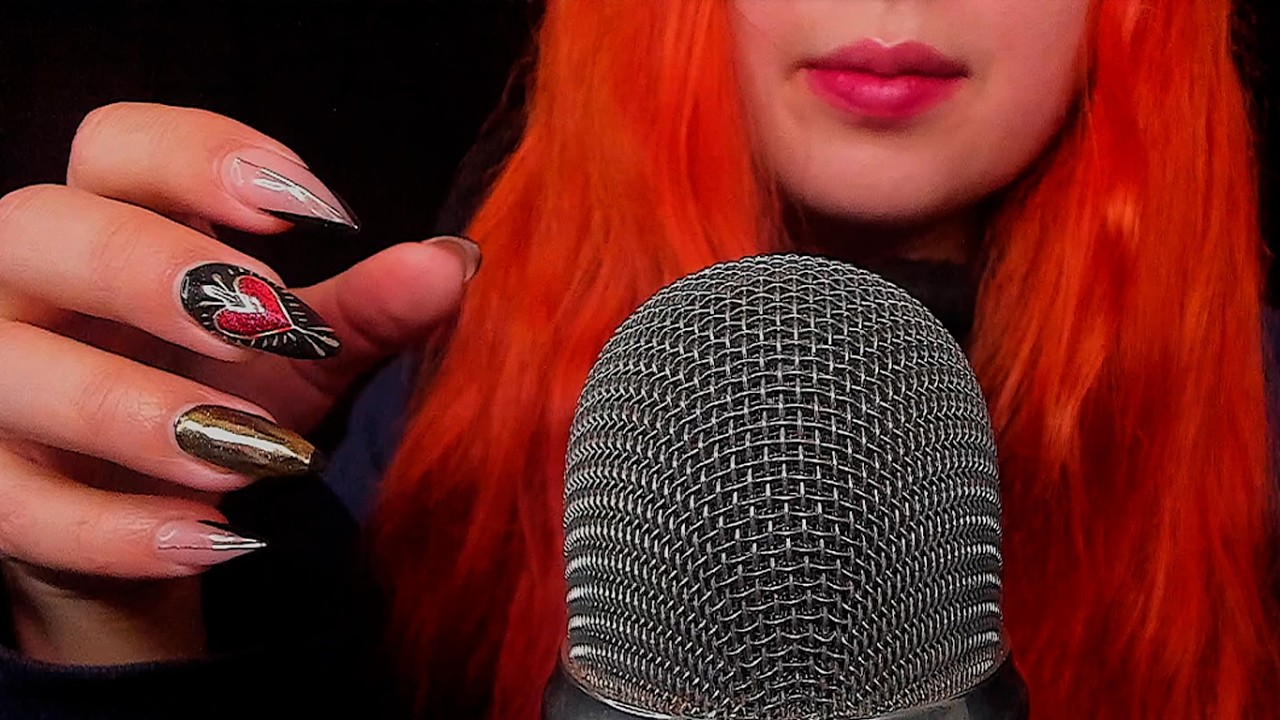 ASMR Tingly Mic Scratching for Relaxation