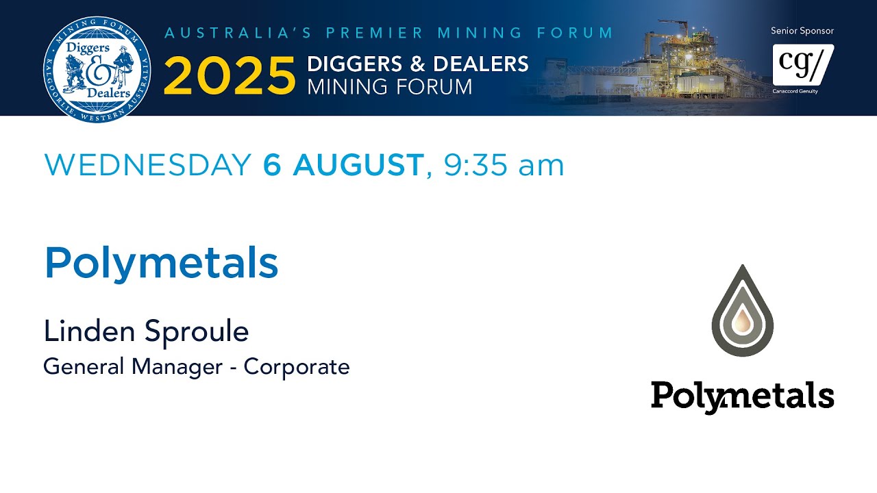 2025 | Polymetals - Linden Sproule, General Manager - Corporate