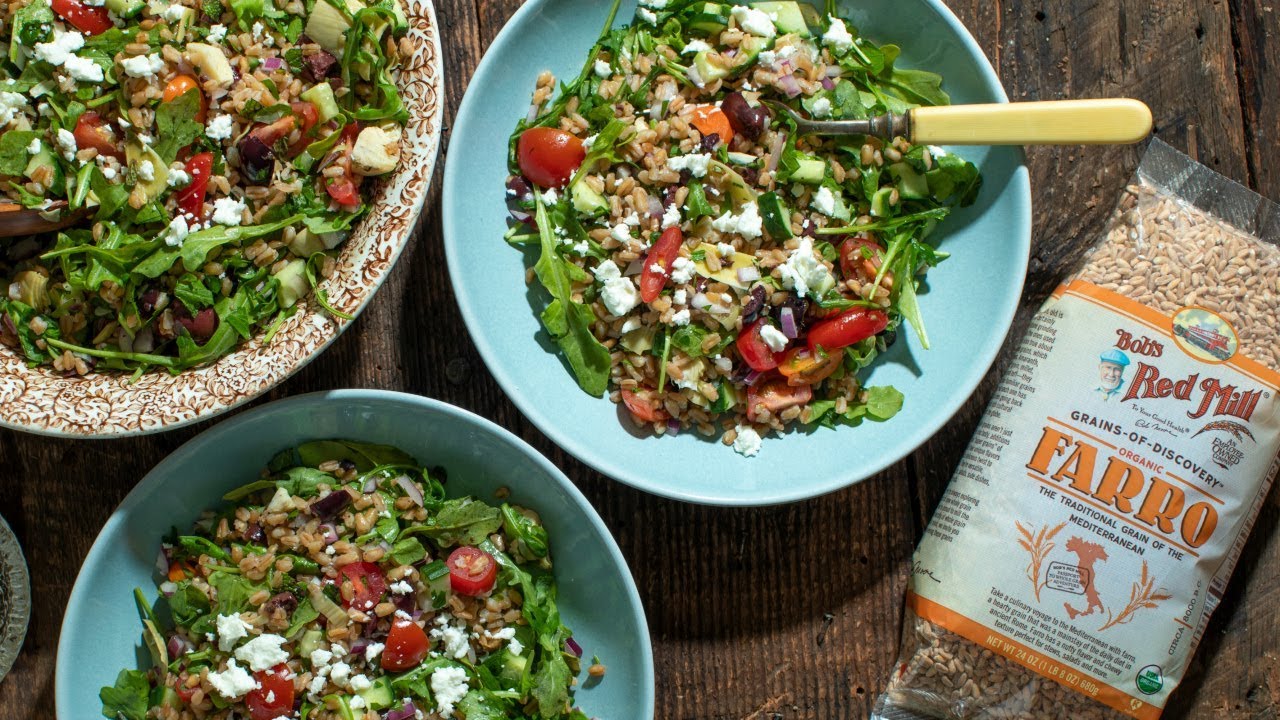 Mediterranean Farro Salad