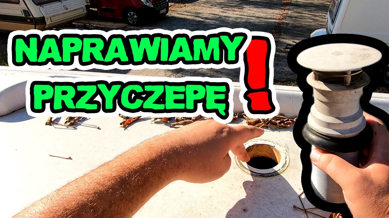 Naprawiamy Komin, Montujemy Osłonę w Przyczepie Kempingowej, Unboxing zestawu z melaminy [Vlog #49]
