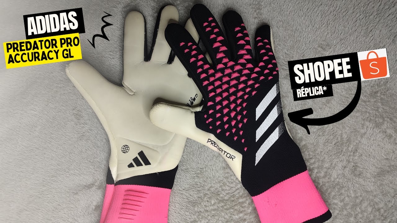 Luva de Goleiro Adidas Predator Pro Accuracy  (Réplica) Teste e Review