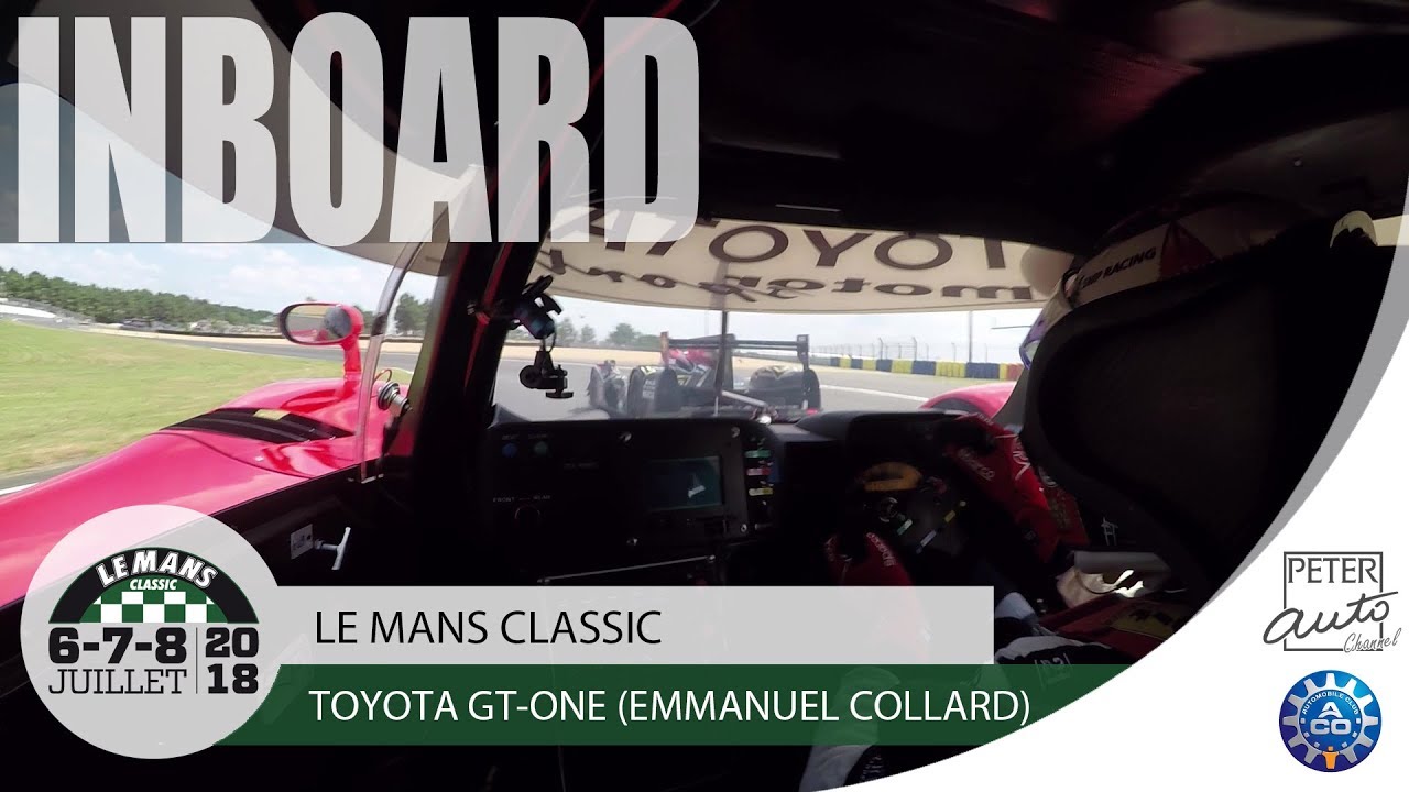 EXCLUSIVE Toyota GT-One (1999) Le Mans Classic on board (Emmanuel Collard)