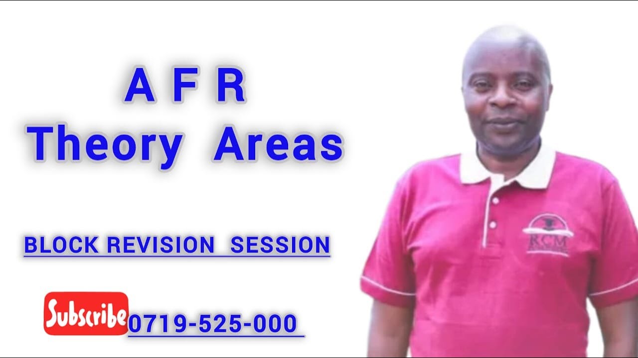 AFR-THEORY AREAS//April 2025 KASNEB Exams Revision-CPA KENYA