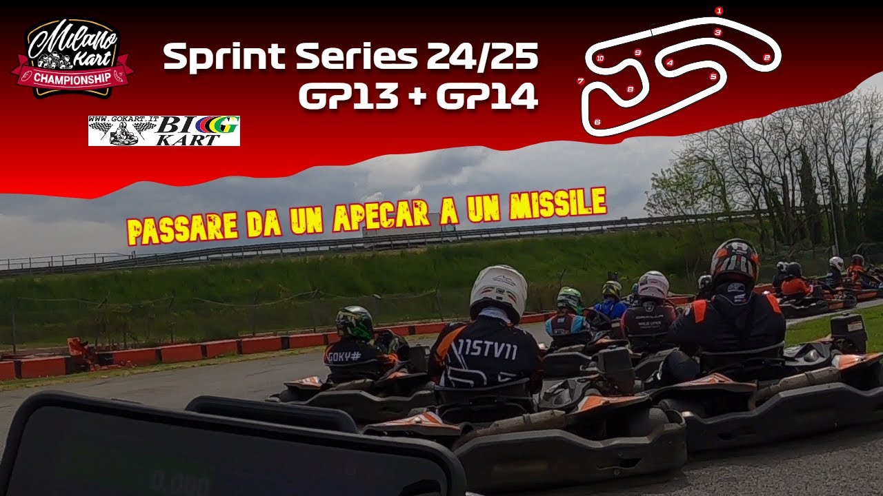 Gp13 + Gp14 | Big Kart Rozzano | MKC Sprint Series 24-25