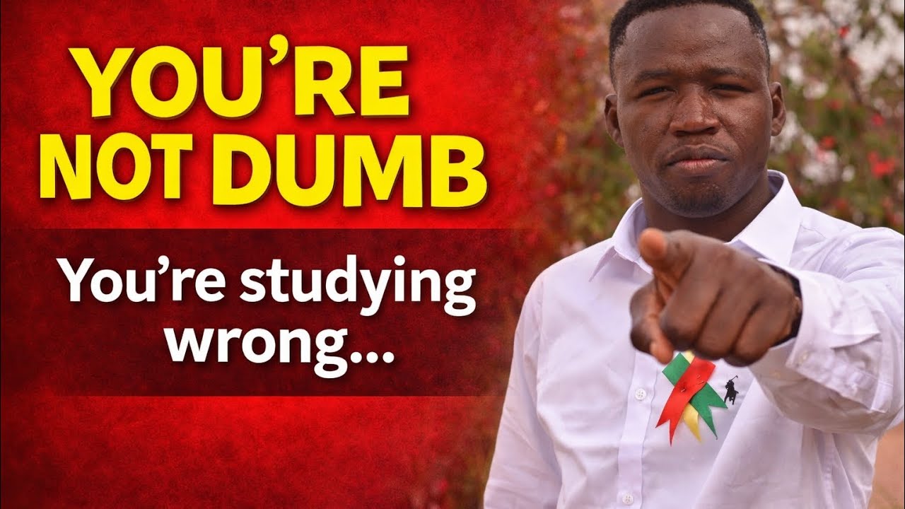 You’re not DUMB, you’re STUDYING WRONG ....
