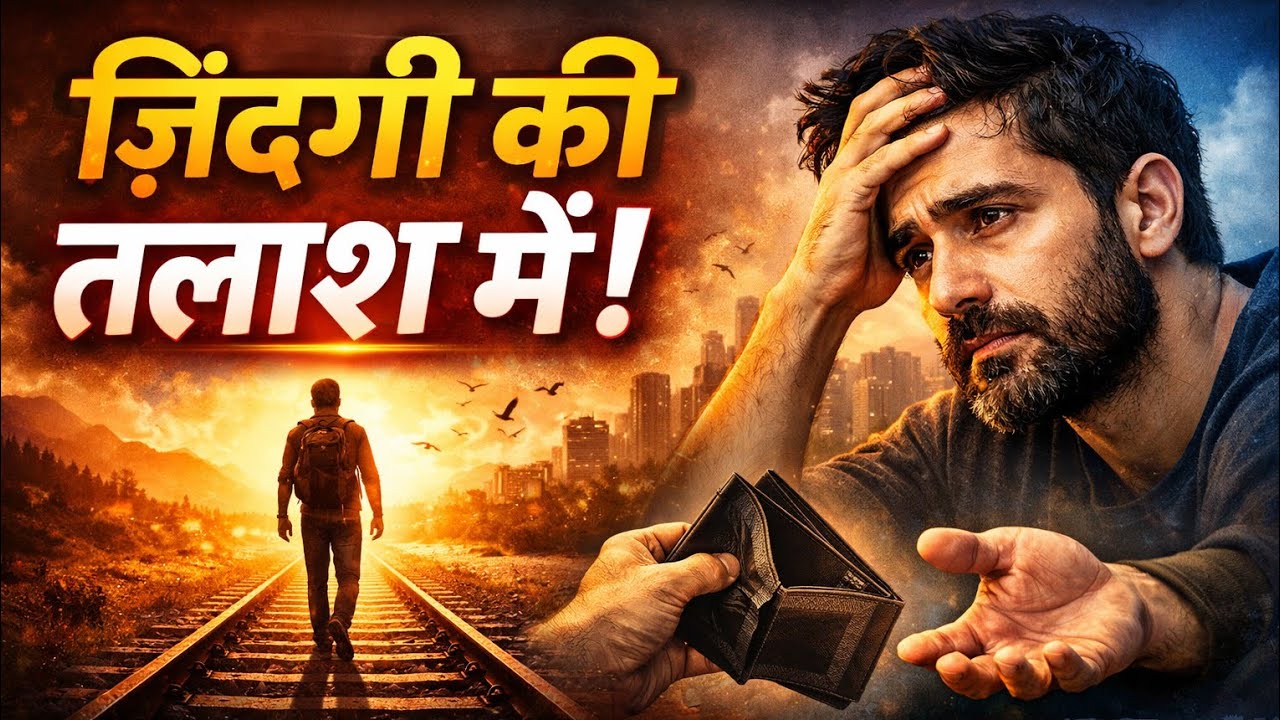 JINDAGI KI TALASH ME/ The Harsh Reality of Life | Broken Dreams & Silent Struggles#sadsong #trending