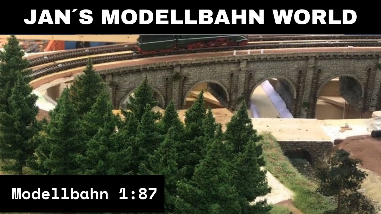 Modelleisenbahn 1:87 Flex-Gleise verlegen mit Kurvenüberhöhung Schritt-für-Schritt Anleitung: