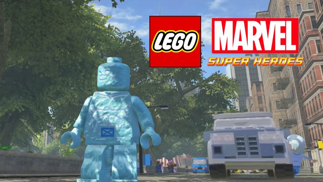 Lego Marvel-Ice Man Free Roam
